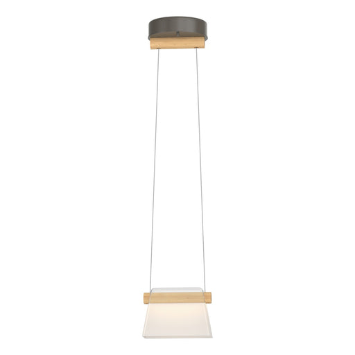 Hubbardton Forge - 151060-LED-STND-07-WD-YE0560 - LED Mini Pendant - Cowbell - Dark Smoke