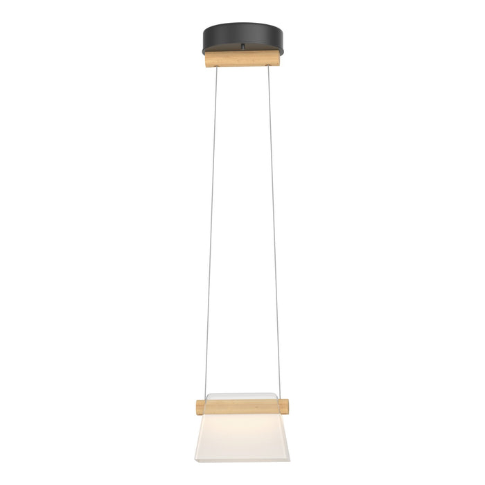 Hubbardton Forge - 151060-LED-STND-10-WD-YE0560 - LED Mini Pendant - Cowbell - Black