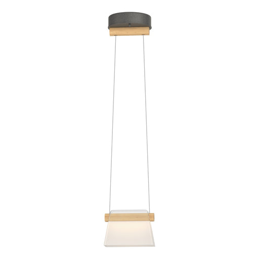 Hubbardton Forge - 151060-LED-STND-20-WD-YE0560 - LED Mini Pendant - Cowbell - Natural Iron
