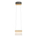 Hubbardton Forge - 151060-LED-STND-20-WD-YE0560 - LED Mini Pendant - Cowbell - Natural Iron