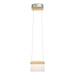 Hubbardton Forge - 151060-LED-STND-82-WD-YE0560 - LED Mini Pendant - Cowbell - Vintage Platinum