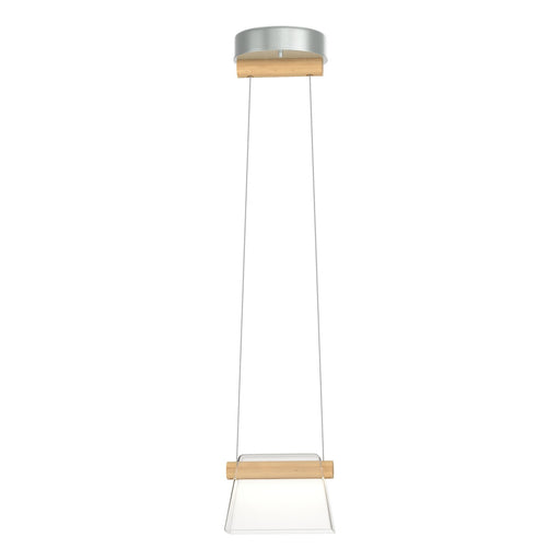 Hubbardton Forge - 151060-LED-STND-82-WD-ZM0560 - LED Mini Pendant - Cowbell - Vintage Platinum