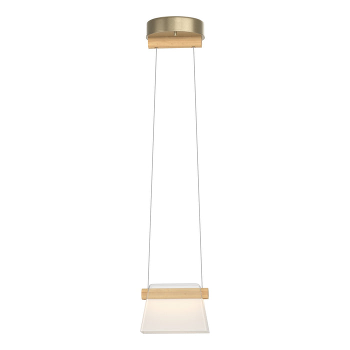 Hubbardton Forge - 151060-LED-STND-84-WD-YE0560 - LED Mini Pendant - Cowbell - Soft Gold