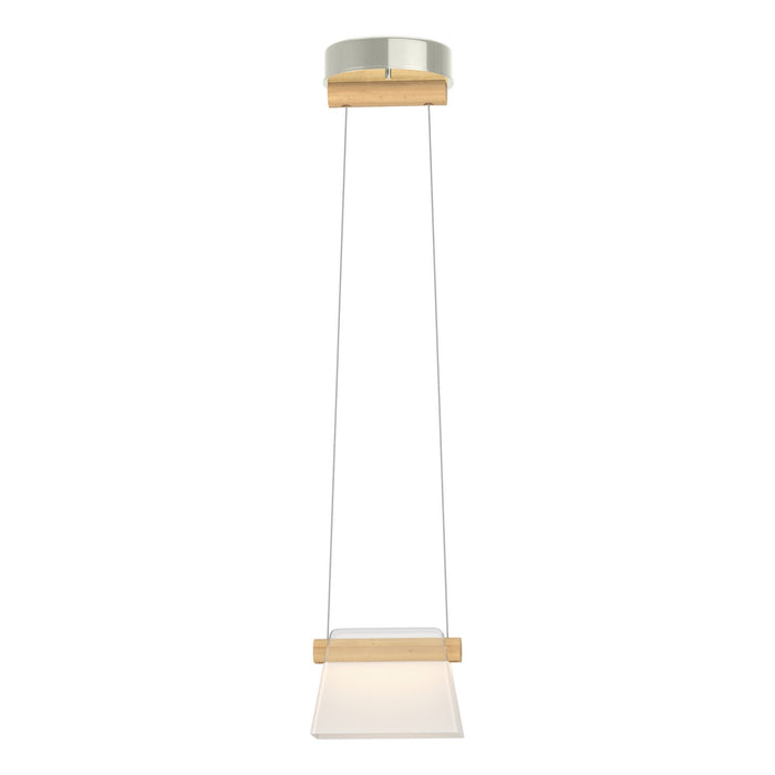Hubbardton Forge - 151060-LED-STND-85-WD-YE0560 - LED Mini Pendant - Cowbell - Sterling