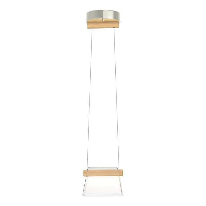 Hubbardton Forge - 151060-LED-STND-85-WD-ZM0560 - LED Mini Pendant - Cowbell - Sterling