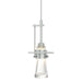Hubbardton Forge - 161060-SKT-STND-82-ZM0343 - One Light Mini Pendant - Erlenmeyer - Vintage Platinum
