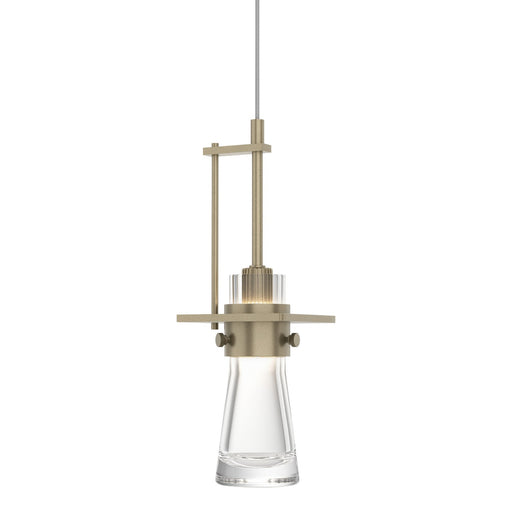 Erlenmeyer One Light Mini Pendant Soft Gold