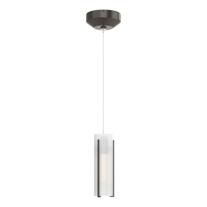 Hubbardton Forge - 161180-SKT-STND-14-GG0065 - One Light Mini Pendant - Exos Glass - Oil Rubbed Bronze