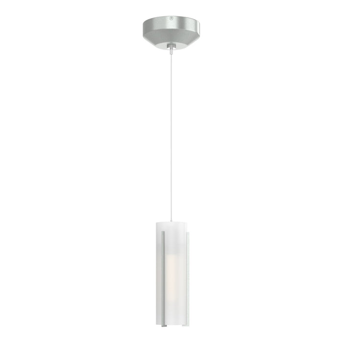Hubbardton Forge - 161180-SKT-STND-82-GG0065 - One Light Mini Pendant - Exos Glass - Vintage Platinum