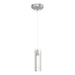 Hubbardton Forge - 161180-SKT-STND-82-ZM0065 - One Light Mini Pendant - Exos Glass - Vintage Platinum