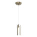 Hubbardton Forge - 161180-SKT-STND-84-ZM0065 - One Light Mini Pendant - Exos Glass - Soft Gold