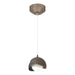 Hubbardton Forge - 161183-SKT-STND-05-10-GG0711 - One Light Mini Pendant - Brooklyn - Bronze