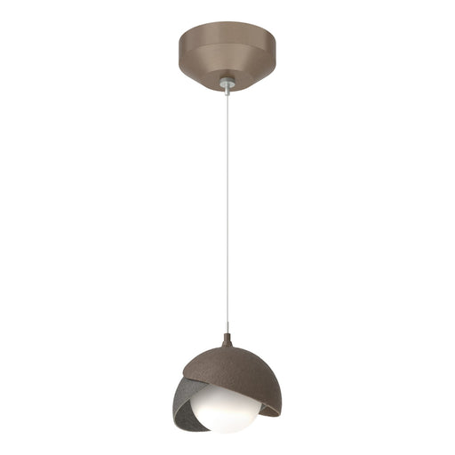 Brooklyn One Light Mini Pendant Bronze