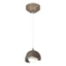 Hubbardton Forge - 161183-SKT-STND-05-20-GG0711 - One Light Mini Pendant - Brooklyn - Bronze