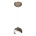 Hubbardton Forge - 161183-SKT-STND-05-82-GG0711 - One Light Mini Pendant - Brooklyn - Bronze