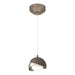 Hubbardton Forge - 161183-SKT-STND-05-85-GG0711 - One Light Mini Pendant - Brooklyn - Bronze