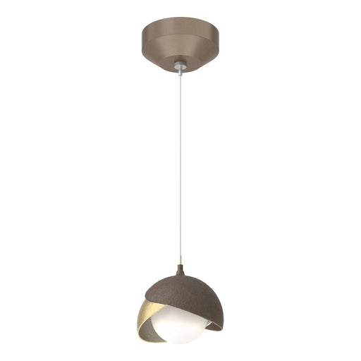 Brooklyn One Light Mini Pendant Bronze