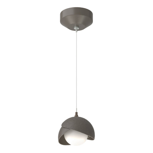 Brooklyn One Light Mini Pendant Dark Smoke