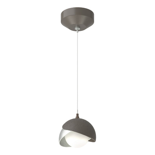Brooklyn One Light Mini Pendant Dark Smoke