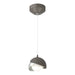 Hubbardton Forge - 161183-SKT-STND-07-82-GG0711 - One Light Mini Pendant - Brooklyn - Dark Smoke