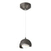 Hubbardton Forge - 161183-SKT-STND-14-14-GG0711 - One Light Mini Pendant - Brooklyn - Oil Rubbed Bronze