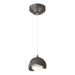 Hubbardton Forge - 161183-SKT-STND-14-20-GG0711 - One Light Mini Pendant - Brooklyn - Oil Rubbed Bronze