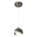 Hubbardton Forge - 161183-SKT-STND-14-85-GG0711 - One Light Mini Pendant - Brooklyn - Oil Rubbed Bronze
