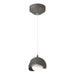 Hubbardton Forge - 161183-SKT-STND-20-10-GG0711 - One Light Mini Pendant - Brooklyn - Natural Iron