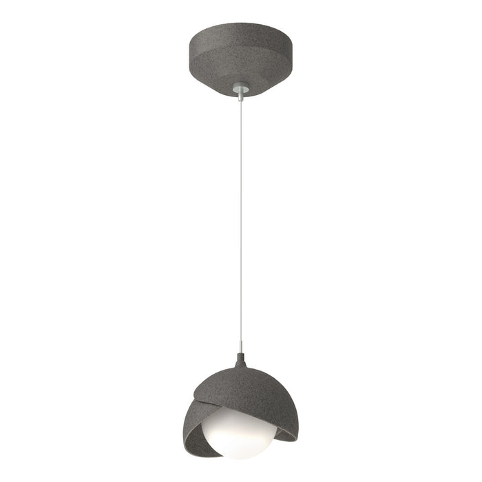 Hubbardton Forge - 161183-SKT-STND-20-20-GG0711 - One Light Mini Pendant - Brooklyn - Natural Iron