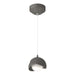 Hubbardton Forge - 161183-SKT-STND-20-20-GG0711 - One Light Mini Pendant - Brooklyn - Natural Iron
