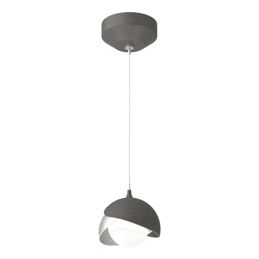 Brooklyn One Light Mini Pendant Natural Iron