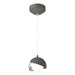 Hubbardton Forge - 161183-SKT-STND-20-82-GG0711 - One Light Mini Pendant - Brooklyn - Natural Iron