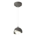 Hubbardton Forge - 161183-SKT-STND-20-85-GG0711 - One Light Mini Pendant - Brooklyn - Natural Iron