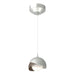 Hubbardton Forge - 161183-SKT-STND-82-05-GG0711 - One Light Mini Pendant - Brooklyn - Vintage Platinum
