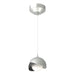 Hubbardton Forge - 161183-SKT-STND-82-10-GG0711 - One Light Mini Pendant - Brooklyn - Vintage Platinum