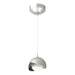 Hubbardton Forge - 161183-SKT-STND-82-14-GG0711 - One Light Mini Pendant - Brooklyn - Vintage Platinum