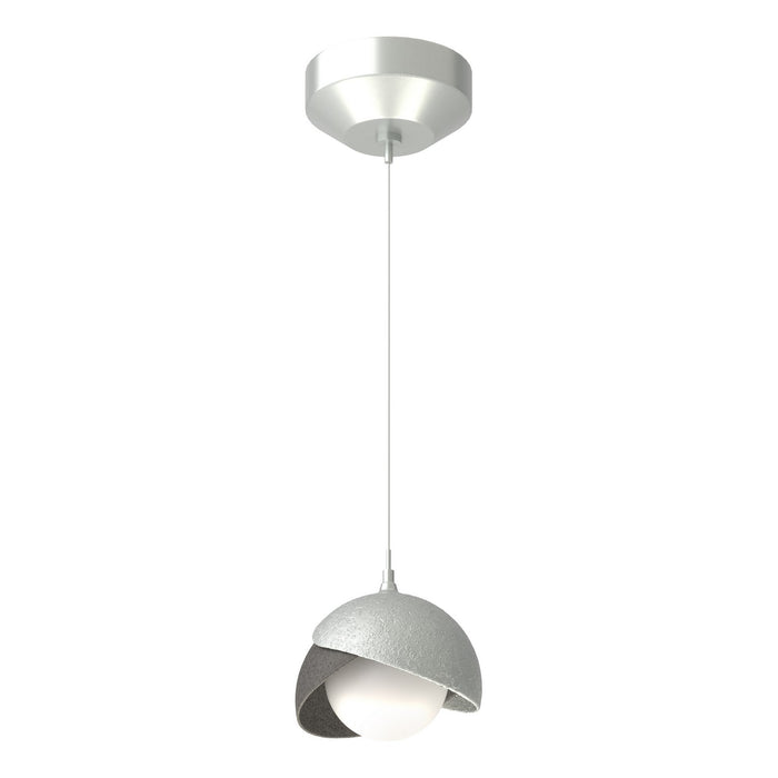Hubbardton Forge - 161183-SKT-STND-82-20-GG0711 - One Light Mini Pendant - Brooklyn - Vintage Platinum