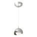 Hubbardton Forge - 161183-SKT-STND-82-20-GG0711 - One Light Mini Pendant - Brooklyn - Vintage Platinum