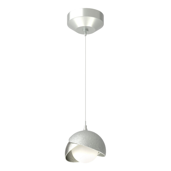Hubbardton Forge - 161183-SKT-STND-82-85-GG0711 - One Light Mini Pendant - Brooklyn - Vintage Platinum