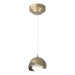 Hubbardton Forge - 161183-SKT-STND-84-05-GG0711 - One Light Mini Pendant - Brooklyn - Soft Gold