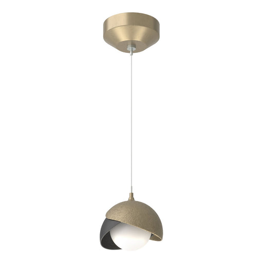 Brooklyn One Light Mini Pendant Soft Gold