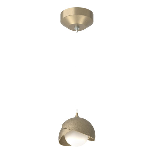 Brooklyn One Light Mini Pendant Soft Gold
