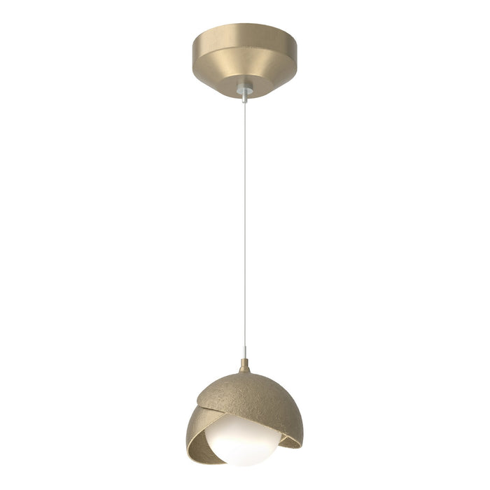 Hubbardton Forge - 161183-SKT-STND-84-84-GG0711 - One Light Mini Pendant - Brooklyn - Soft Gold