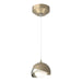 Hubbardton Forge - 161183-SKT-STND-84-85-GG0711 - One Light Mini Pendant - Brooklyn - Soft Gold