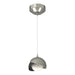 Hubbardton Forge - 161183-SKT-STND-85-10-GG0711 - One Light Mini Pendant - Brooklyn - Sterling