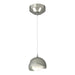 Hubbardton Forge - 161183-SKT-STND-85-82-GG0711 - One Light Mini Pendant - Brooklyn - Sterling