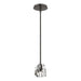 Hubbardton Forge - 181061-SKT-MULT-14-CR - One Light Pendant - Gatsby - Oil Rubbed Bronze