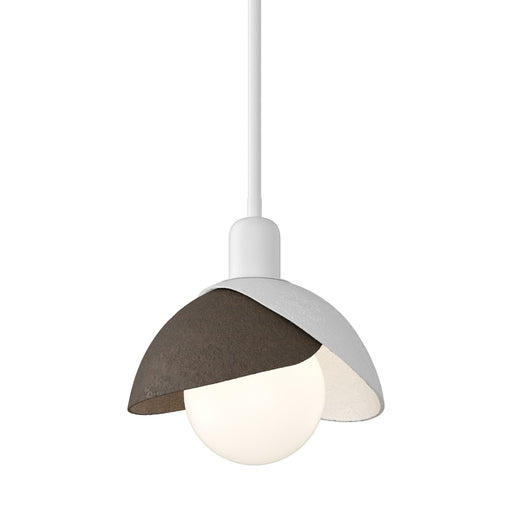 Brooklyn One Light Pendant White