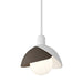 Hubbardton Forge - 181183-SKT-MULT-02-05 - One Light Pendant - Brooklyn - White