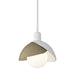 Hubbardton Forge - 181183-SKT-MULT-02-84 - One Light Pendant - Brooklyn - White